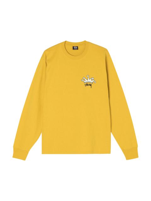 Stussy S Crown Long-Sleeve Tee 'Honey'