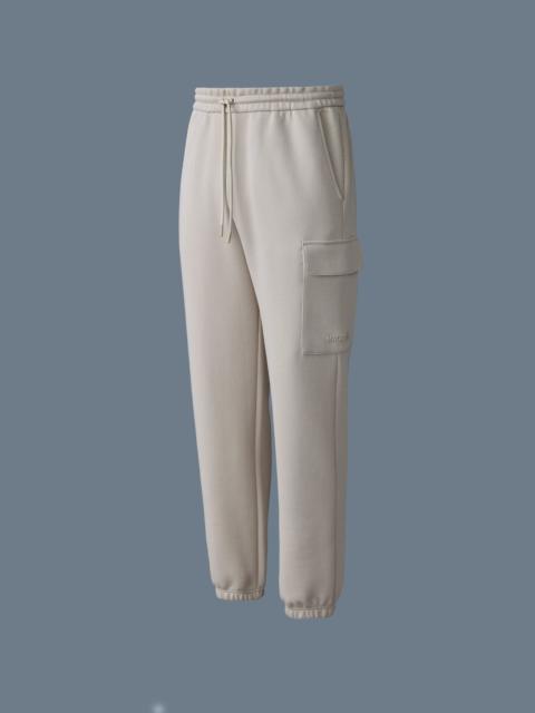 MARVIN-R Double face jersey cargo sweatpants