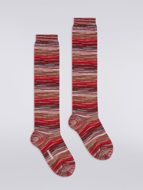 Missoni Slub cotton blend socks