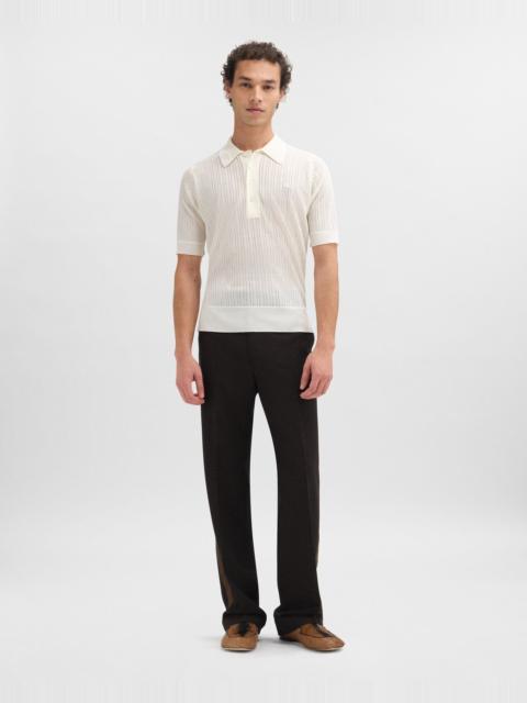 WALES BONNER Blessings Polo - Produced in Partnership with John Smedley