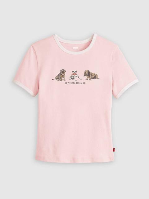 Levi's GRAPHIC RINGER RICKIE TEE