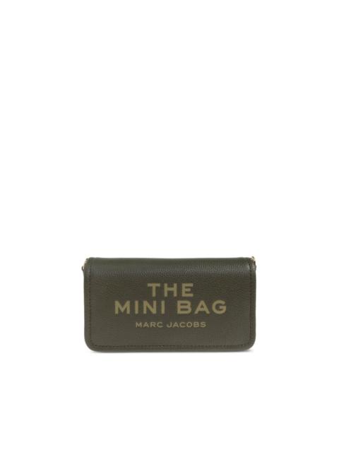 Marc Jacobs mini debossed-logo clutch bag
