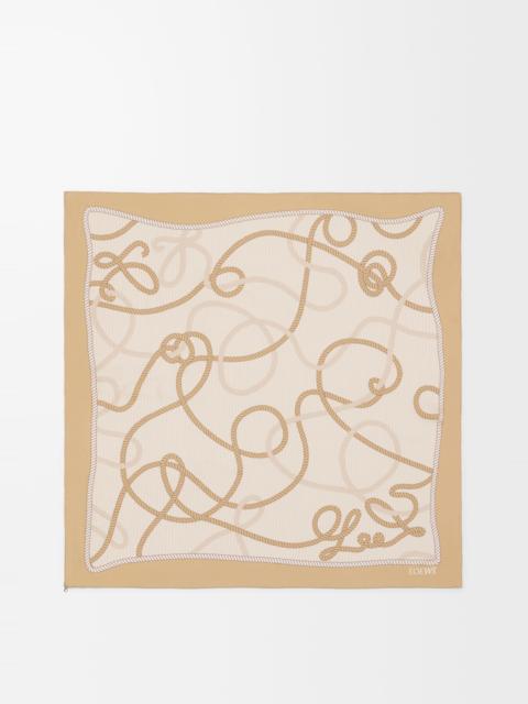Loewe Scarf in silk