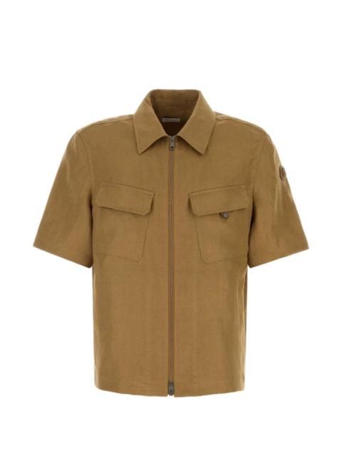 Moncler flap-pocket zip shirt