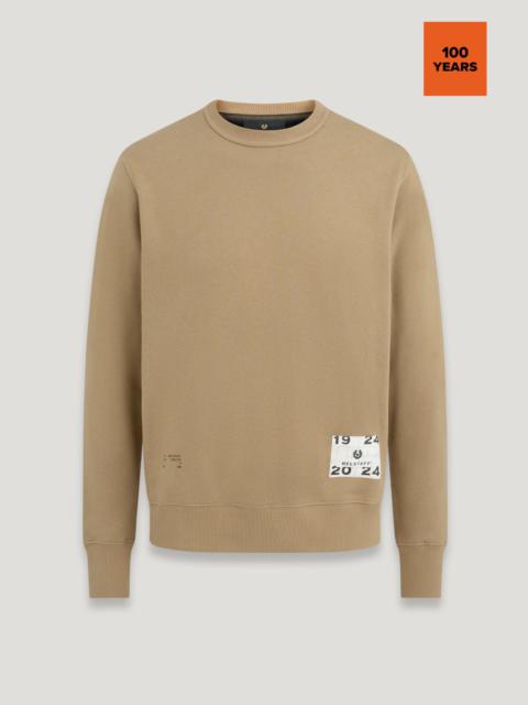 Belstaff CENTENARY APPLIQUE LABEL SWEATSHIRT