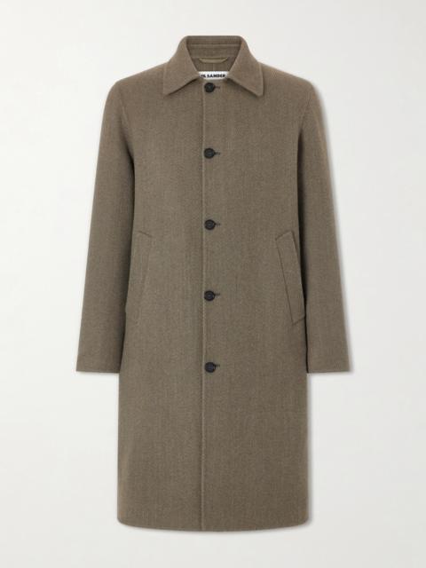 Jil Sander Virgin-Wool Twill Trench Coat