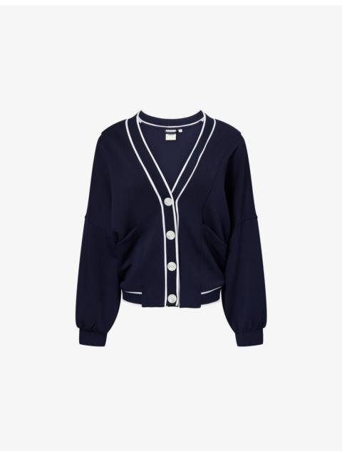 VARLEY Decker Off-Court Jersey Cardigan