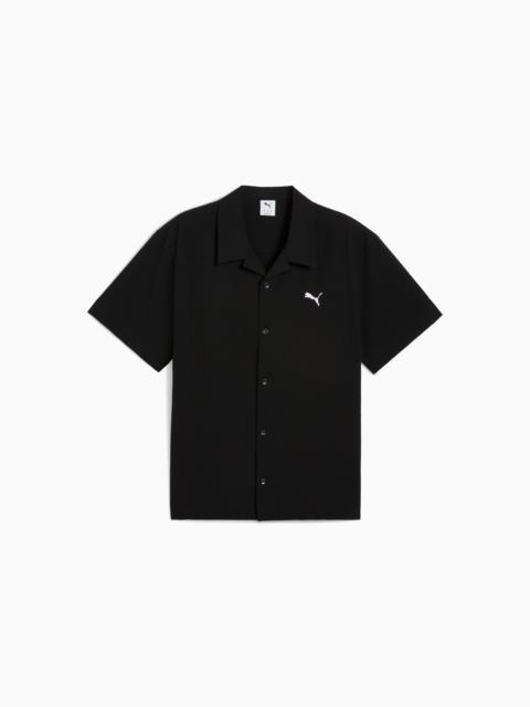 PUMA WARDROBE ESS Seersucker Relaxed Shirt Men