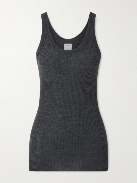 Calvin Klein Collection Ella Ribbed Wool Tank