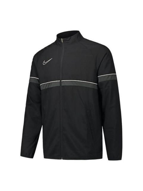 Nike Nike Dri-FIT Academy Soccer/Football Training Sports Stand Collar Windproof Jacket Black CW6118-014