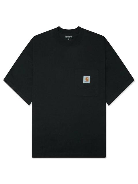 Carhartt WIP S/S WORK POCKET T-SHIRT - RAVEN