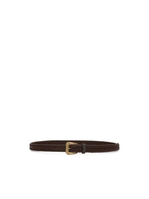 Brunello Cucinelli braided-leather belt