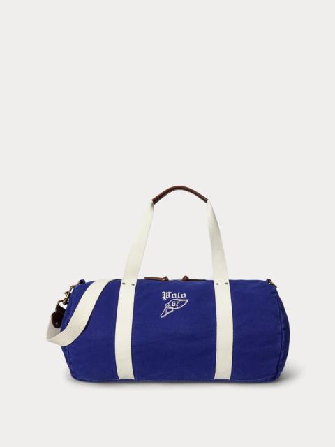 Polo Ralph Lauren Embroidered Canvas Duffel