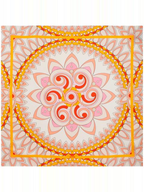 Vilebrequin Square Silk Scarf Mandala