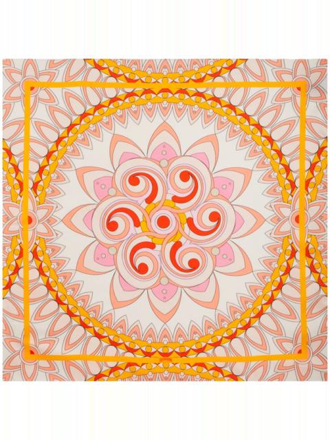 Vilebrequin Square Silk Scarf Mandala