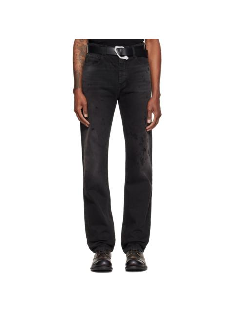 AlLEXANDER DIGENOVA Black Underground Painter Jeans