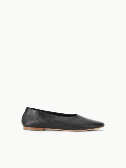 STAUD STAUD ALBA BALLET FLAT BLACK