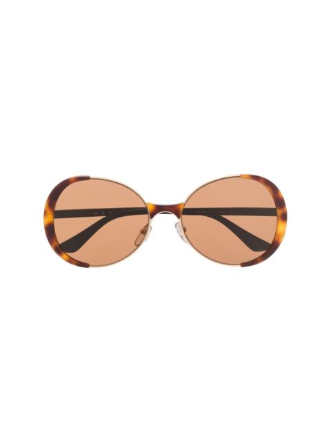 Marni tortoiseshell-effect round-frame sunglasses