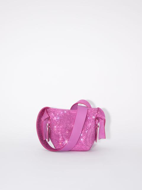 Acne Studios Musubi micro shoulder bag - Fuchsia pink