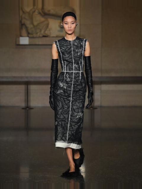 Erdem DECONSTRUCTED PENCIL DRESS