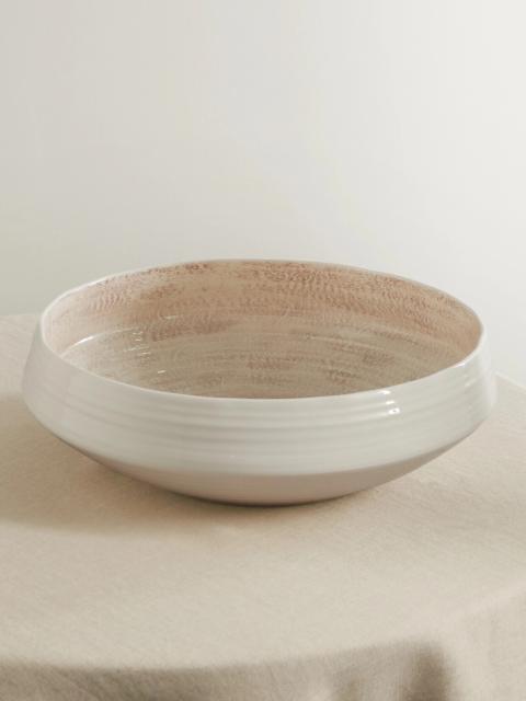 Brunello Cucinelli Large Glazed Ceramic Bowl