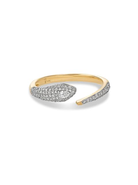STONE AND STRAND The Pavé Diana Ring