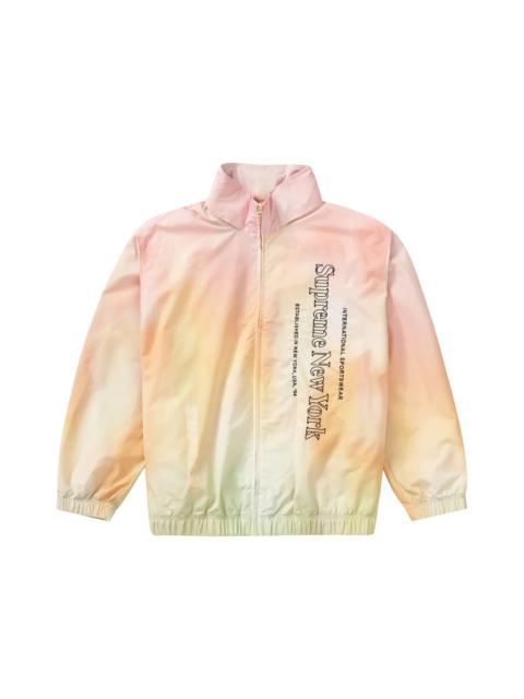 Supreme Supreme Side Logo Track Jacket Yellow Gradient