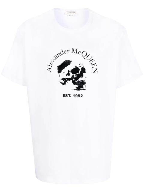 Alexander McQueen skull logo-print T-shirt