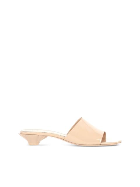 Chloé 25mm leather mules