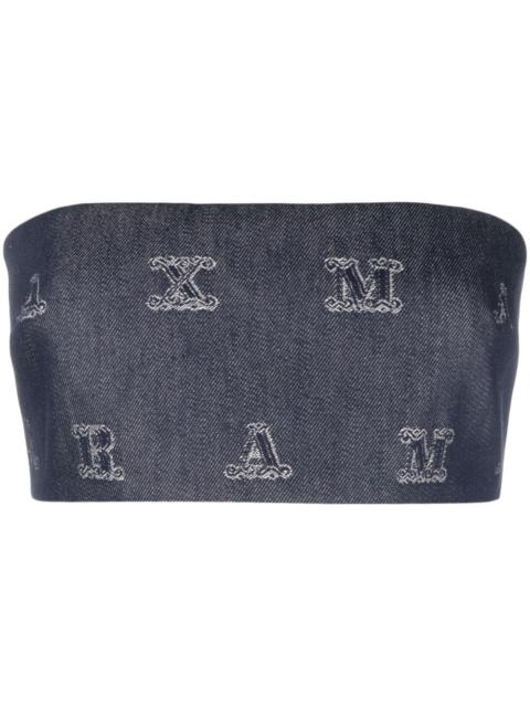 Max Mara MaxMaraGram jacquard crop top