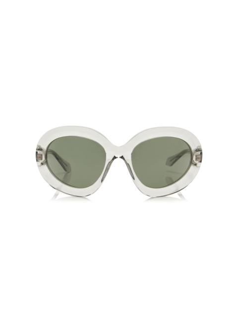 Alaïa Butterfly-Frame Acetate Sunglasses
