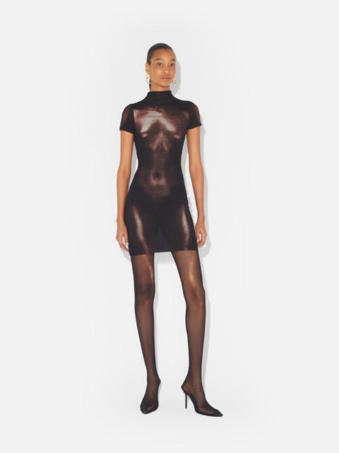 Jean Paul Gaultier THE SHORT BRONZE BODY DUST DRESS