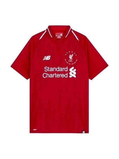 New Balance Liverpool FC 18 19 Signature T-Shirt 'Red Pepper' MT930501-HME