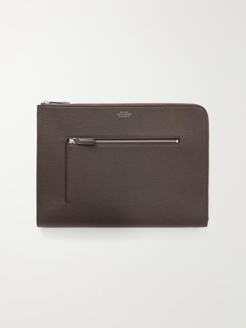 Smythson Ludlow Textured-leather Laptop Case