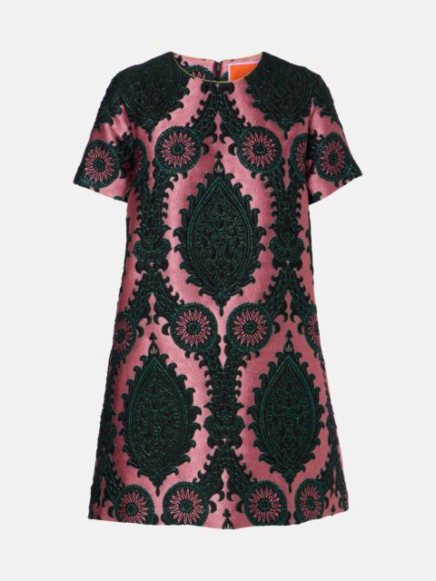 La DoubleJ Mini Swing jacquard minidress
