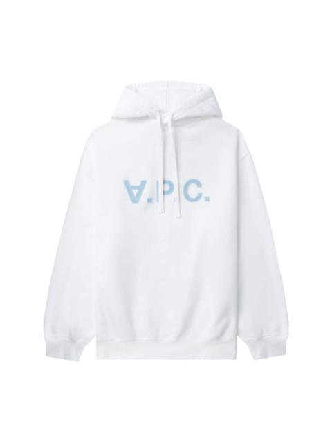 logo-print hoodie