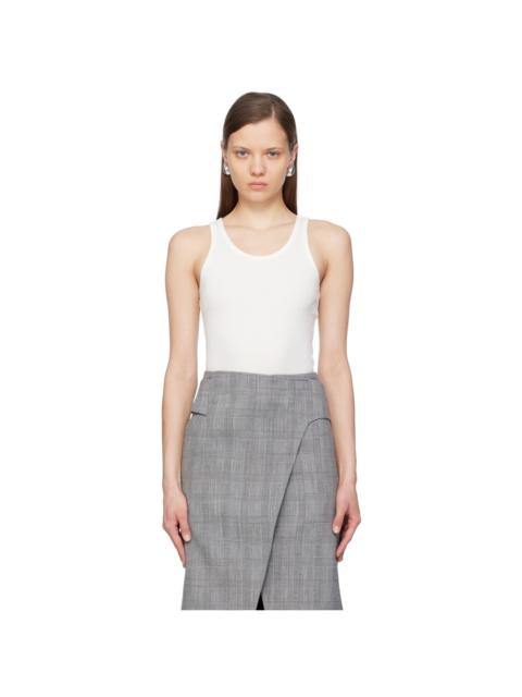 RECTO Off-White Patch Tank Top