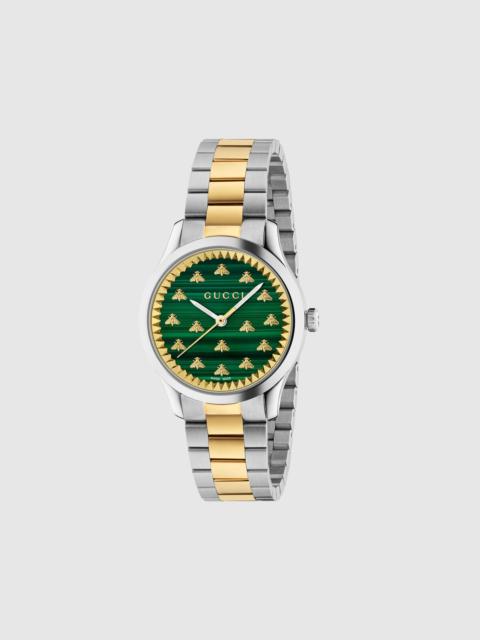 GUCCI G-Timeless watch with bees, 32 mm