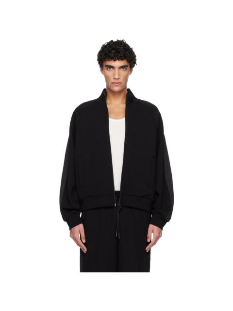 DSQUARED2 Black D2 Tape Zipped Jacket