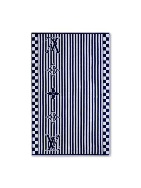 LV Graphical Beach Towel