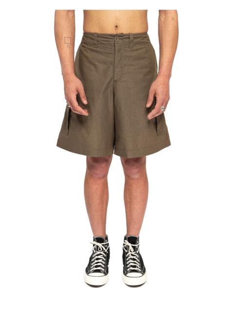 Our Legacy Trekking Cargo Shorts Army Green Cotton Ripstop