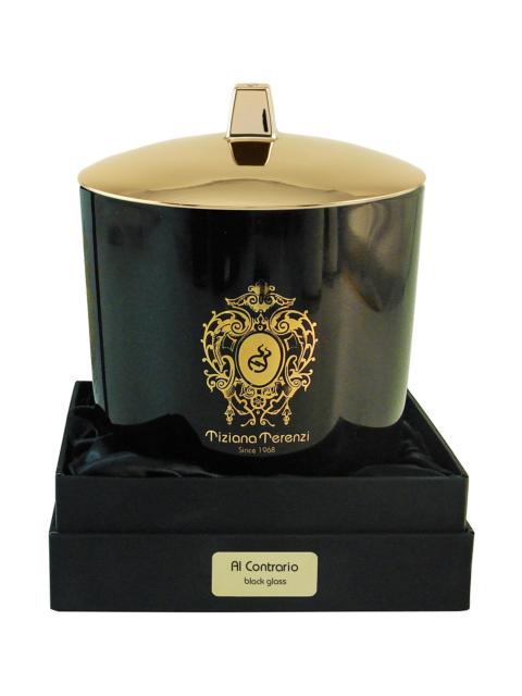 Tiziana Terenzi Al Contrario maxi Scented candle with 3 wooden wicks