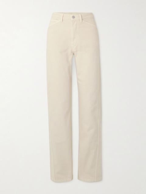 Lemaire Denim straight-leg pants Off-white