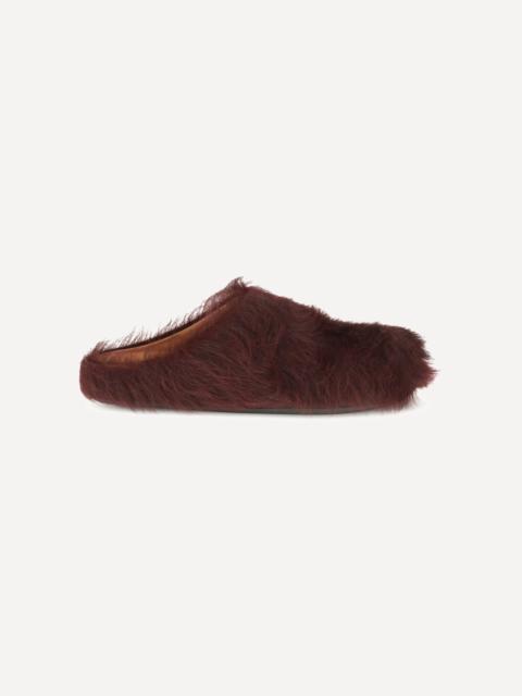 Marni Long-haired calfskin Fussbett Mules