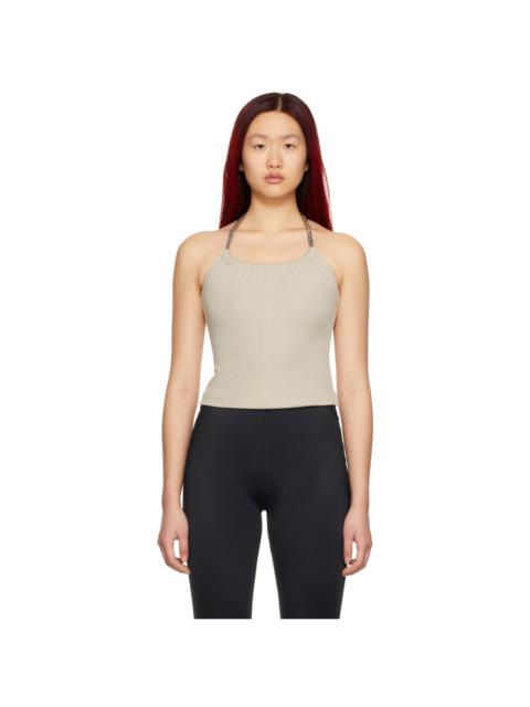 1017 ALYX 9SM Beige Knit Chain Top