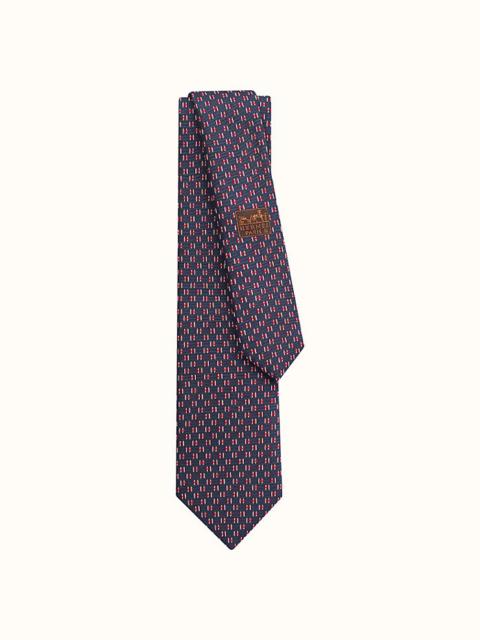 Hermès Tie 7 H Flamboyant Web tie