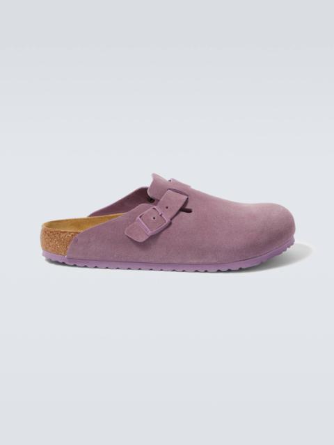 BIRKENSTOCK Boston suede clogs