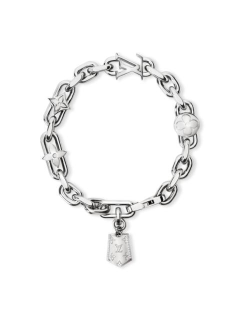 Louis Vuitton LV Monogram Lovers Chain Bracelet