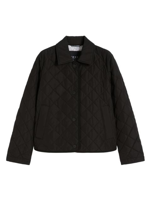 WEEKEND Max Mara Women's Short Padded Jacket in Water Repellent Fabric - Black