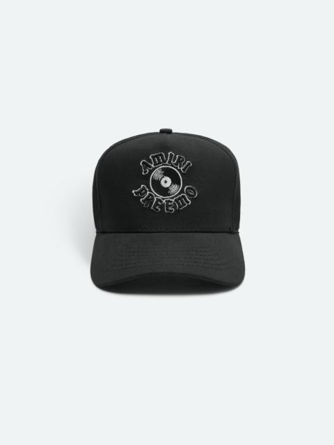 AMIRI DJ PREMIER RECORD CANVAS HAT